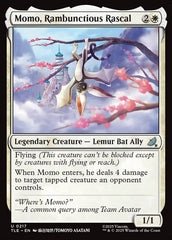 Momo, Maroto Bagunceiro / Momo, Rambunctious Rascal - Magic: The Gathering - MoxLand