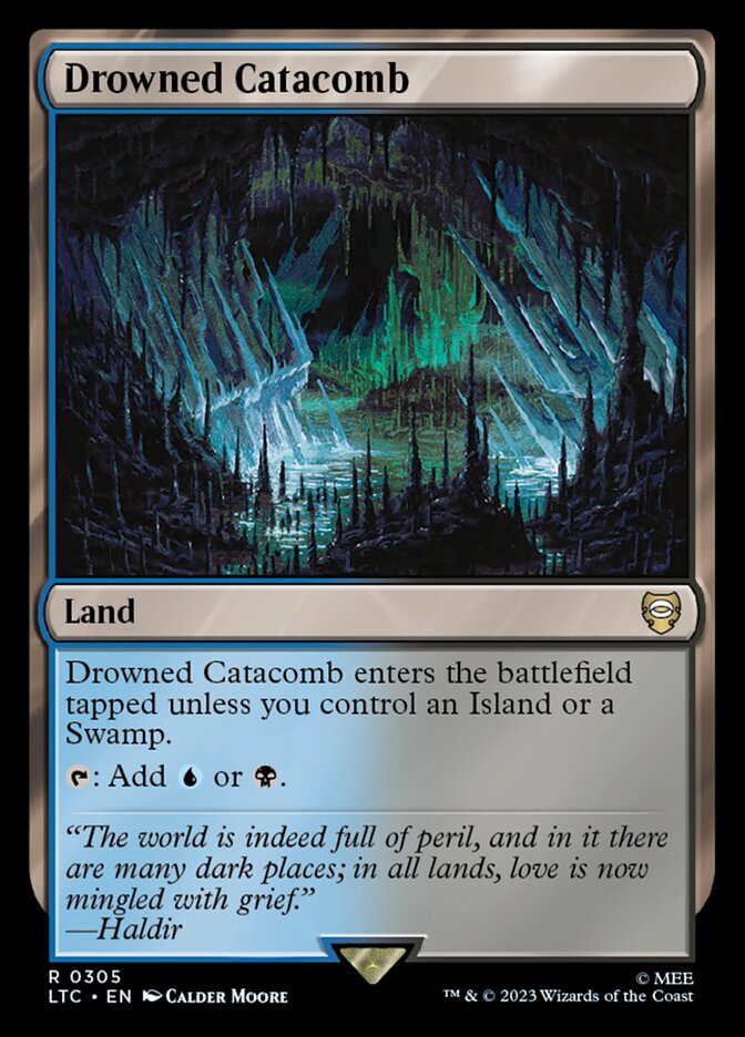 Catacumba Submersa / Drowned Catacomb - Magic: The Gathering - MoxLand