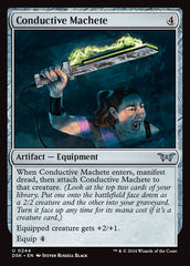 Machete Condutora / Conductive Machete - Magic: The Gathering - MoxLand