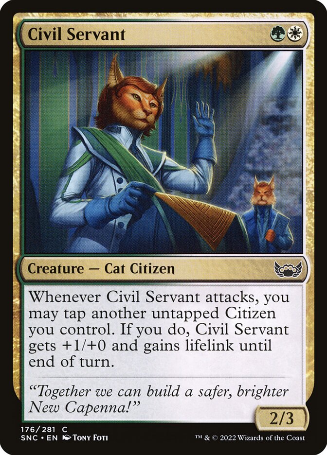 Funcionária Pública / Civil Servant - Magic: The Gathering - MoxLand