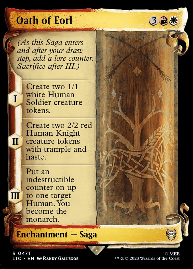 Juramento de Eorl / Oath of Eorl - Magic: The Gathering - MoxLand