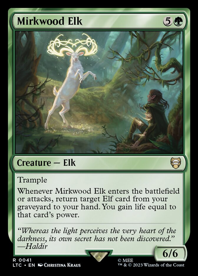 Alce da Floresta das Trevas / Mirkwood Elk - Magic: The Gathering - MoxLand