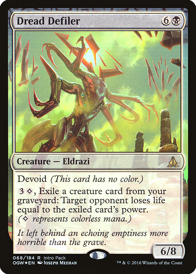Profanador Aterrorizante / Dread Defiler - Magic: The Gathering - MoxLand