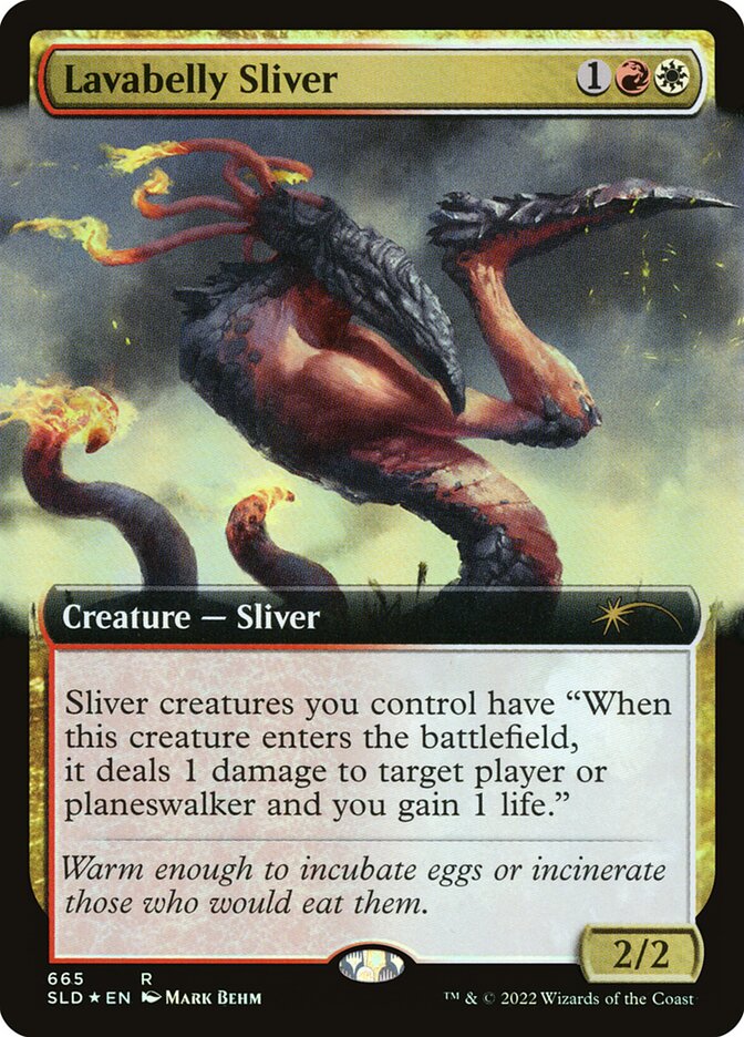 Fractius Ventrelávico / Lavabelly Sliver - Magic: The Gathering - MoxLand