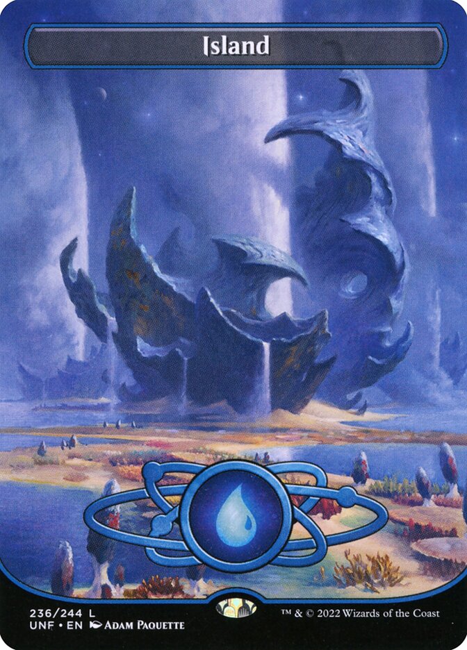Ilha / Island - Magic: The Gathering - MoxLand