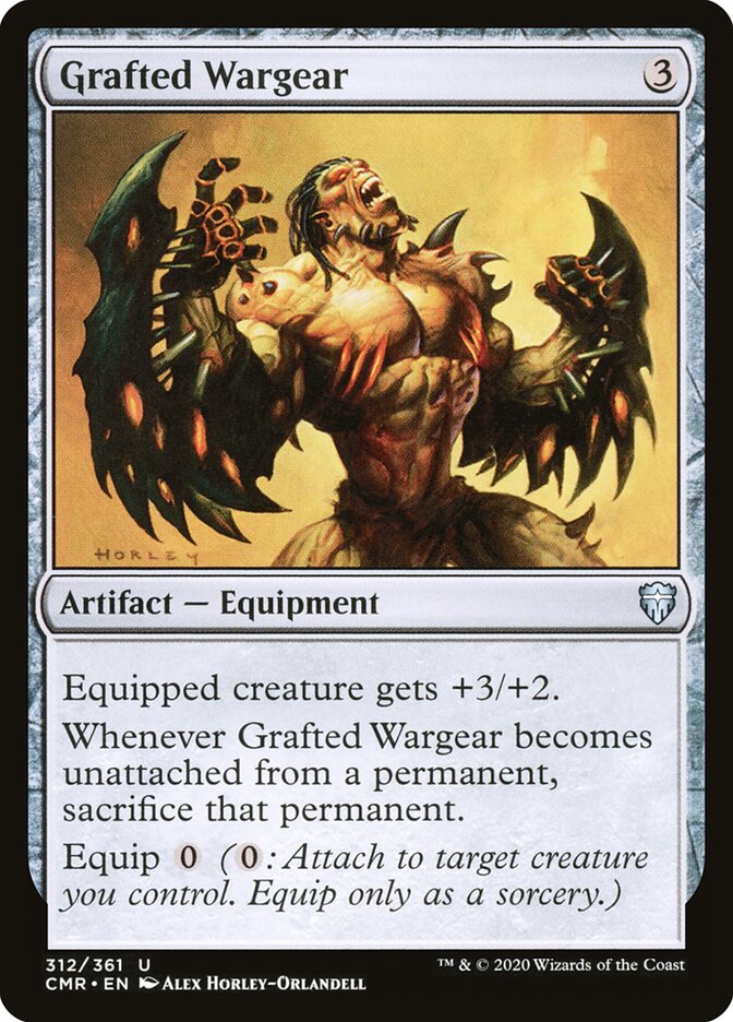 Armadura de Guerra Enxertada / Grafted Wargear - Magic: The Gathering - MoxLand