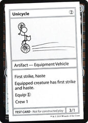 Unicycle - Magic: The Gathering - MoxLand