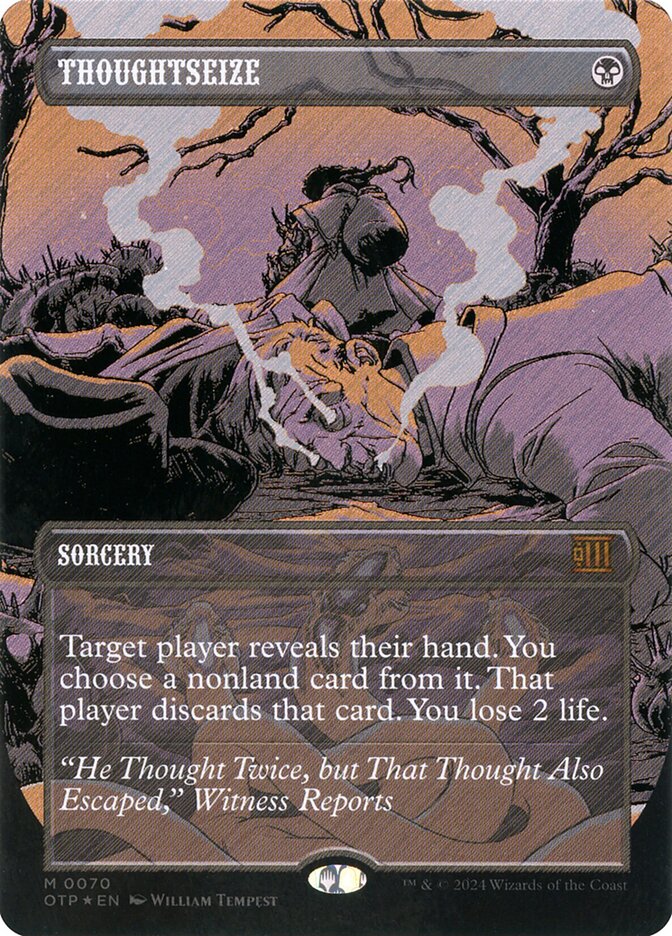 Capturar Pensamento / Thoughtseize - Magic: The Gathering - MoxLand