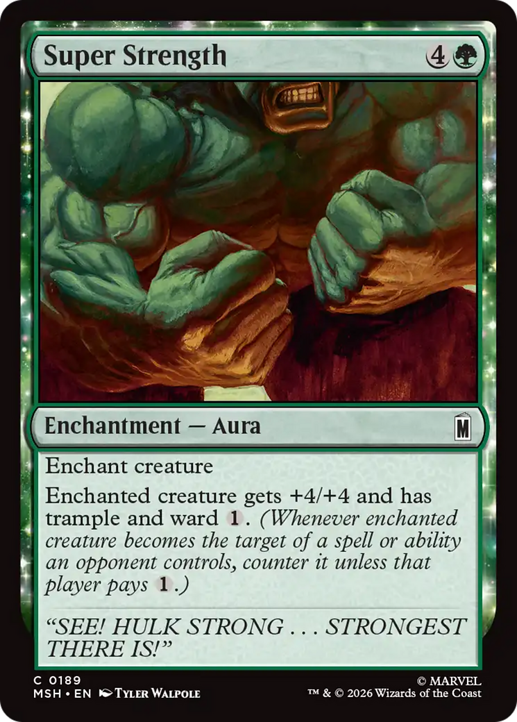 Super Strength - Magic: The Gathering - MoxLand
