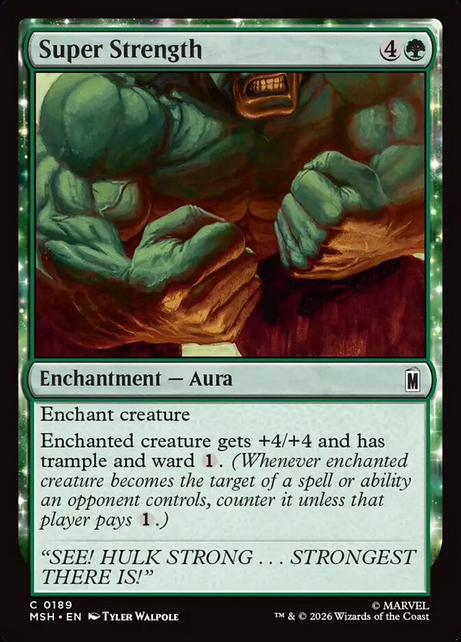 Super Strength - Magic: The Gathering - MoxLand