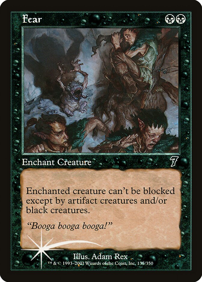 Amedrontar / Fear - Magic: The Gathering - MoxLand