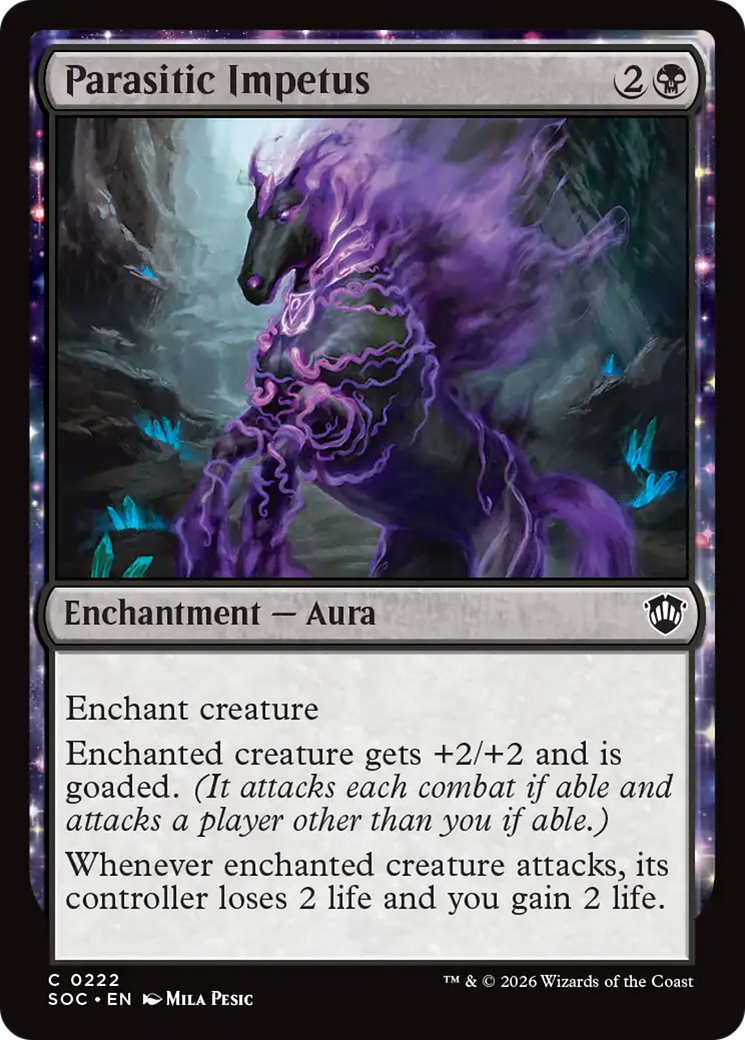 Ímpeto Parasitário / Parasitic Impetus - Magic: The Gathering - MoxLand