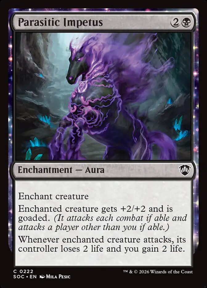 Ímpeto Parasitário / Parasitic Impetus - Magic: The Gathering - MoxLand
