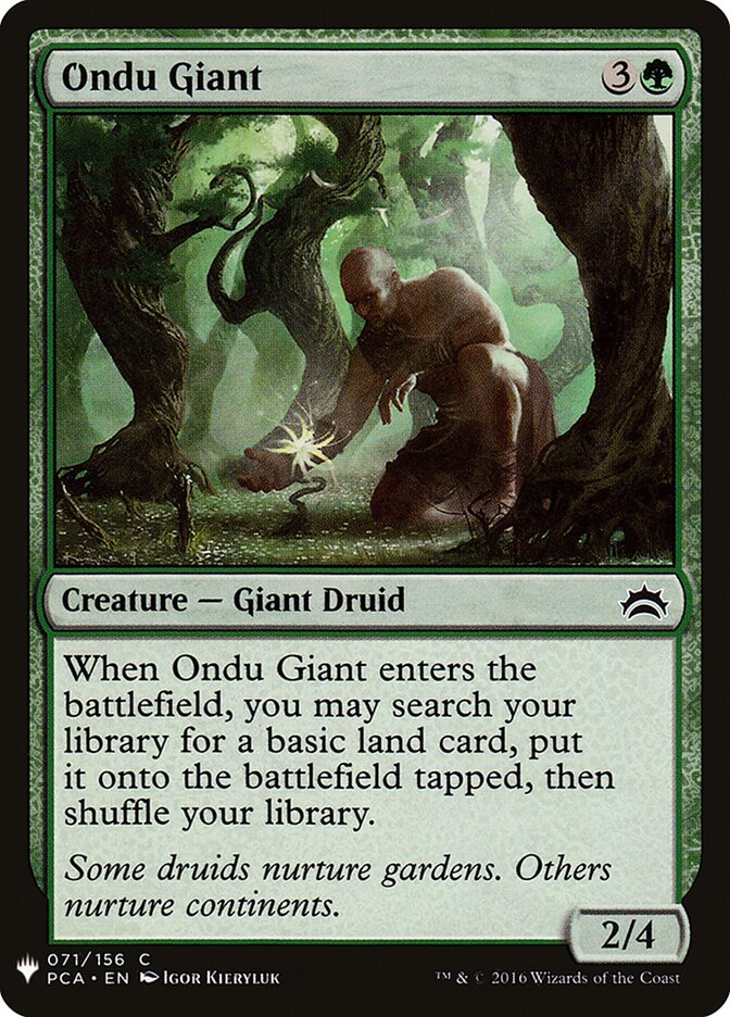 Gigante de Ondu / Ondu Giant - Magic: The Gathering - MoxLand