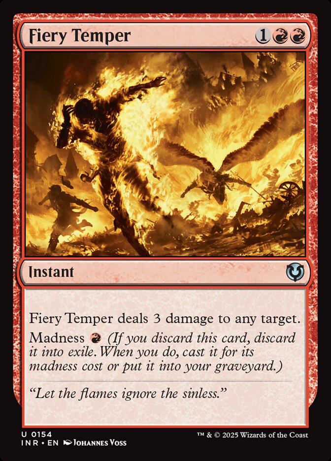 Temperamento Explosivo / Fiery Temper - Magic: The Gathering - MoxLand