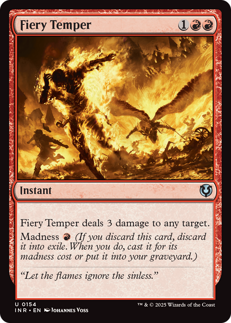 Temperamento Explosivo / Fiery Temper - Magic: The Gathering - MoxLand