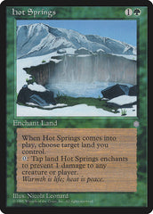 Fontes Aquecidas / Hot Springs - Magic: The Gathering - MoxLand