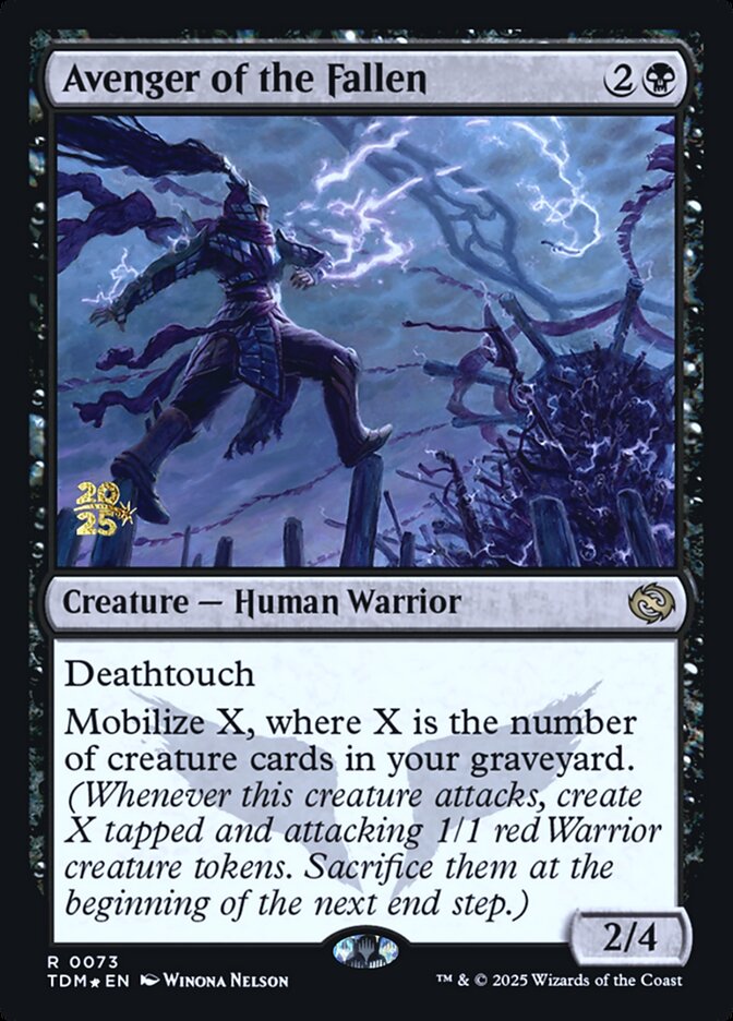 Avenger of the Fallen - Magic: The Gathering - MoxLand