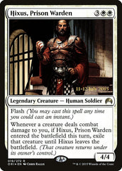 Hixus, o Carcereiro / Hixus, Prison Warden - Magic: The Gathering - MoxLand