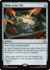Peça do Lótus Branco / White Lotus Tile - Magic: The Gathering - MoxLand
