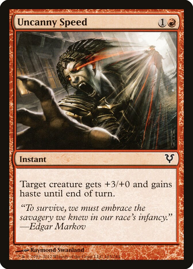 Velocidade Extraordinária / Uncanny Speed - Magic: The Gathering - MoxLand