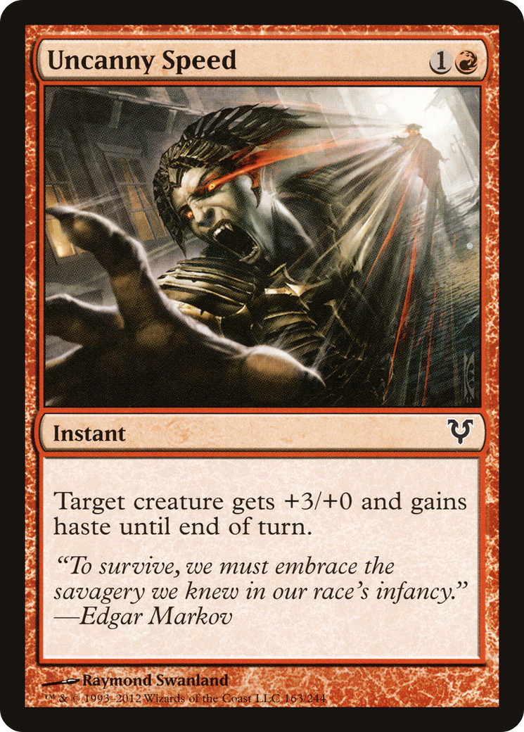 Velocidade Extraordinária / Uncanny Speed - Magic: The Gathering - MoxLand