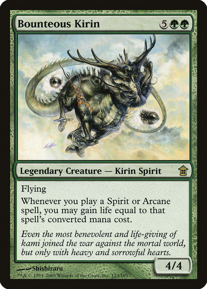 Kirin Generoso / Bounteous Kirin - Magic: The Gathering - MoxLand