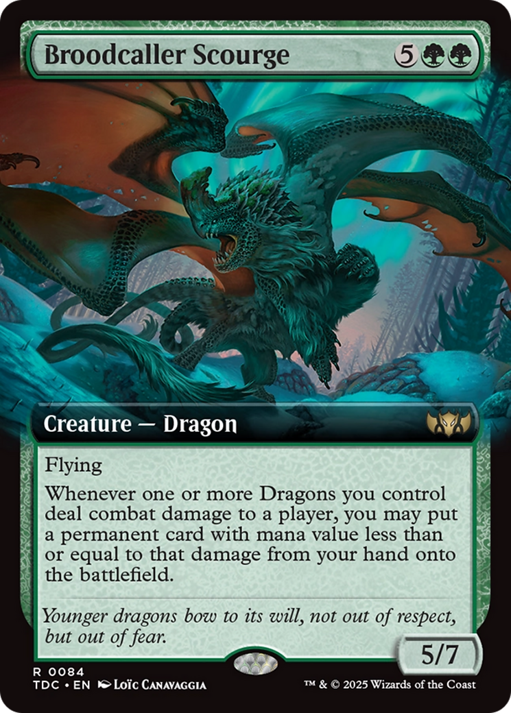 Broodcaller Scourge - Magic: The Gathering - MoxLand