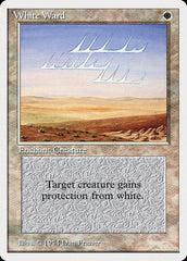 Defesa Branca / White Ward - Magic: The Gathering - MoxLand
