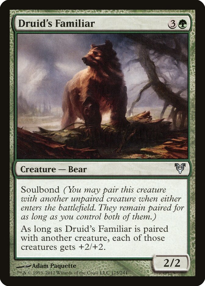 Familiar Druídico / Druid's Familiar - Magic: The Gathering - MoxLand