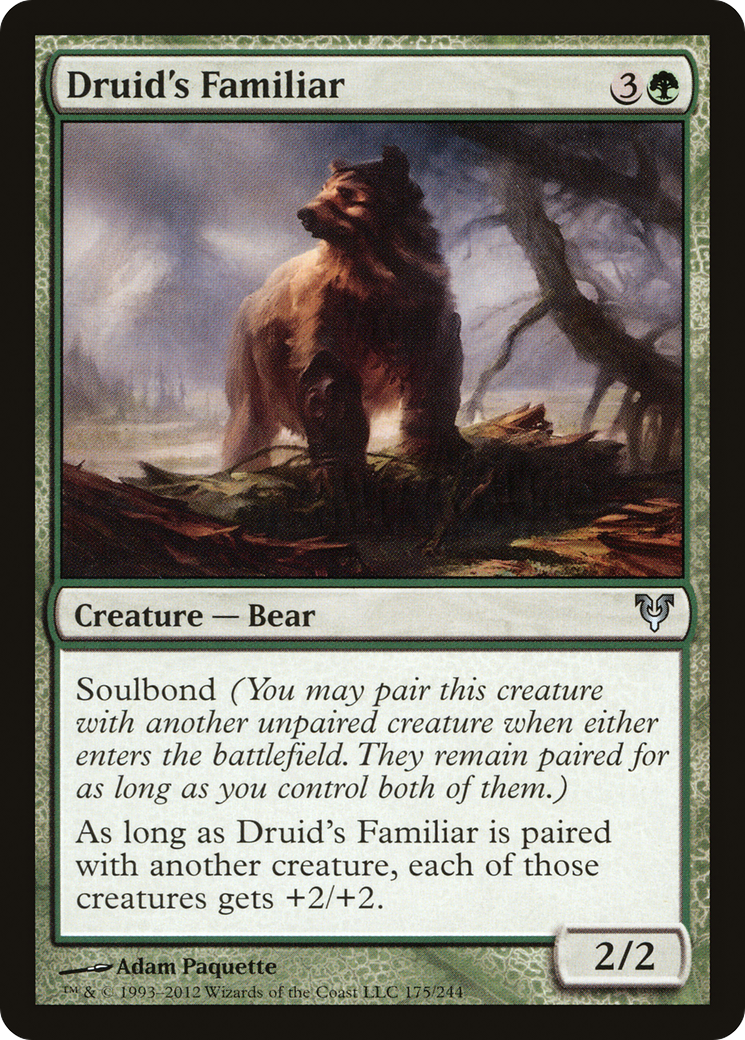Familiar Druídico / Druid's Familiar - Magic: The Gathering - MoxLand