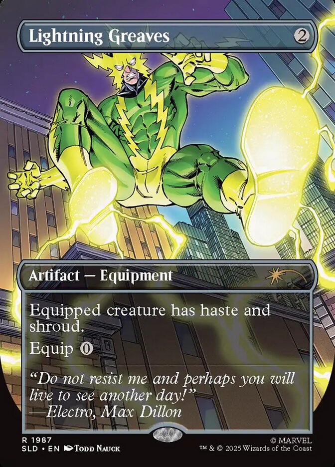 Grevas Faiscantes / Lightning Greaves - Magic: The Gathering - MoxLand