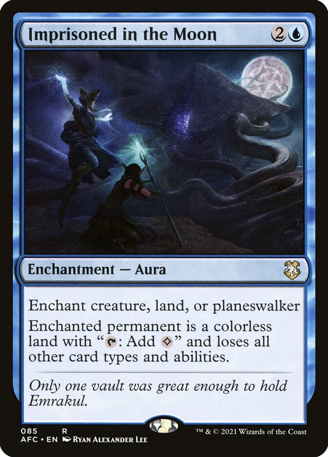 Aprisionados na Lua / Imprisoned in the Moon - Magic: The Gathering - MoxLand