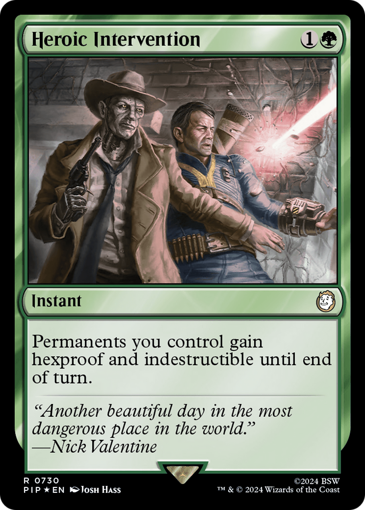 Intervenção Heroica / Heroic Intervention - Magic: The Gathering - MoxLand
