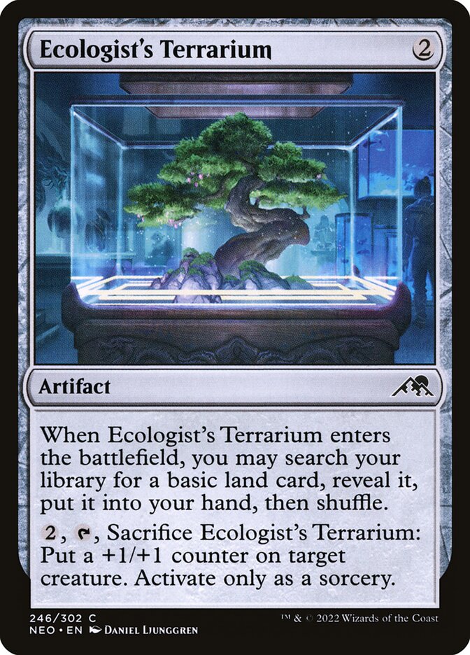 Terrário do Ecologista / Ecologist's Terrarium - Magic: The Gathering - MoxLand