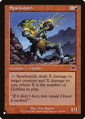 Fagulheiro / Sparksmith - Magic: The Gathering - MoxLand