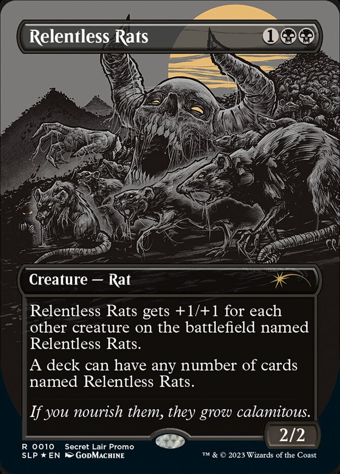 Ratos Implacáveis / Relentless Rats - Magic: The Gathering - MoxLand