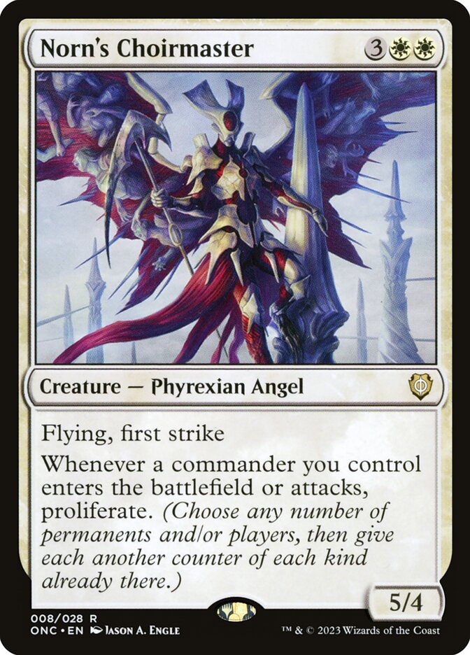 Mestre do Coro de Norn / Norn's Choirmaster - Magic: The Gathering - MoxLand