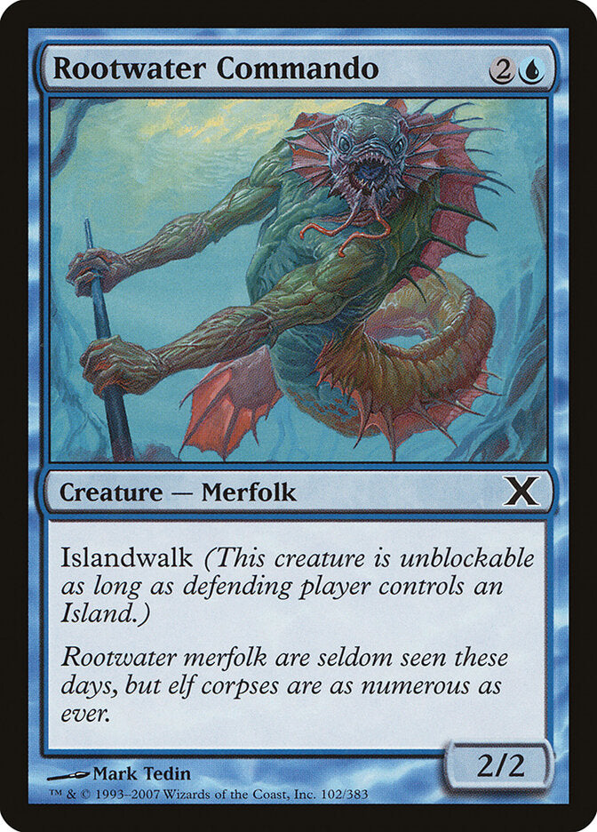 Comando de Rootwater / Rootwater Commando - Magic: The Gathering - MoxLand