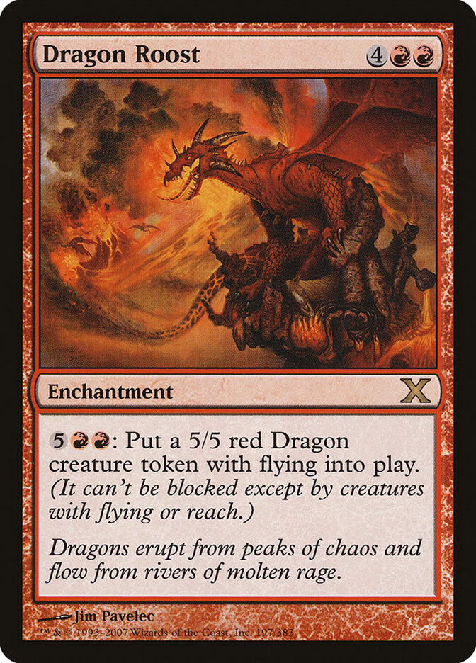 Poleiro de Dragões / Dragon Roost - Magic: The Gathering - MoxLand
