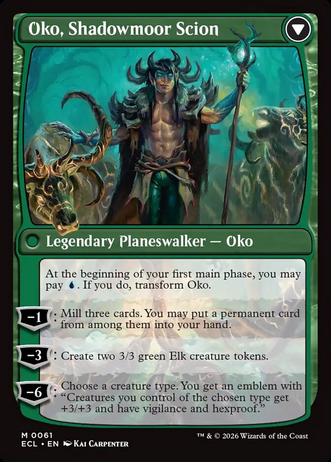 Oko, Soberano de Lorwyn / Oko, Lorwyn Liege - Magic: The Gathering - MoxLand