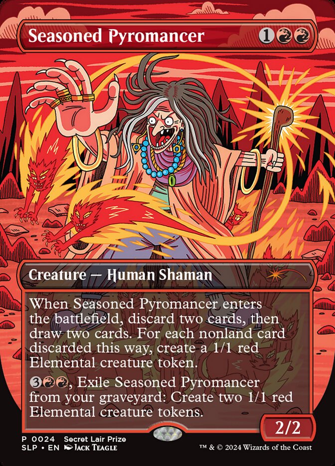 Piromante Experiente / Seasoned Pyromancer - Magic: The Gathering - MoxLand