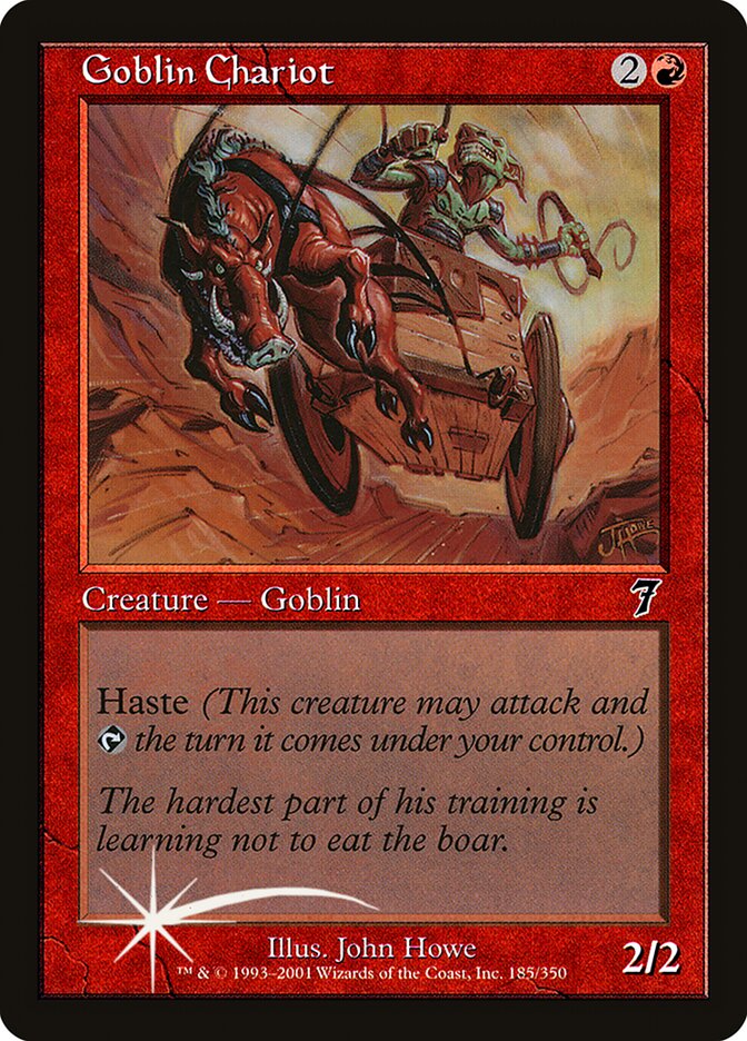 Carruagem Goblin / Goblin Chariot - Magic: The Gathering - MoxLand