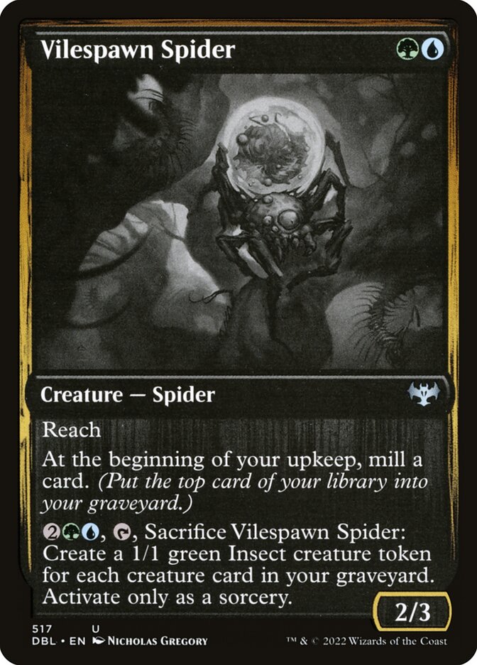 Aranha da Prole Maligna / Vilespawn Spider - Magic: The Gathering - MoxLand