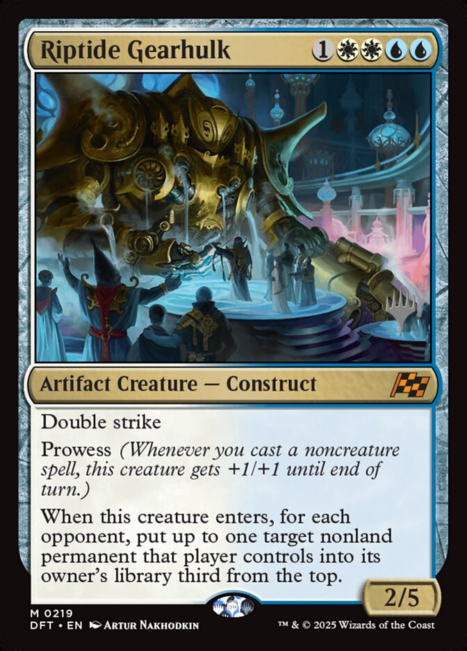 Riptide Gearhulk - Magic: The Gathering - MoxLand