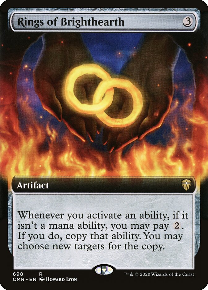 Anéis dos Lareiluz / Rings of Brighthearth - Magic: The Gathering - MoxLand
