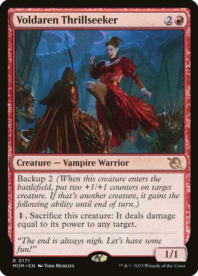 Caçadora de Emoções Voldaren / Voldaren Thrillseeker - Magic: The Gathering - MoxLand