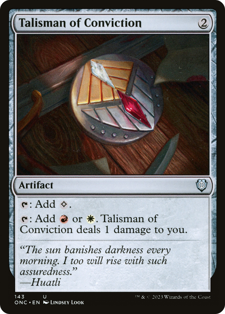 Talismã da Convicção / Talisman of Conviction - Magic: The Gathering - MoxLand