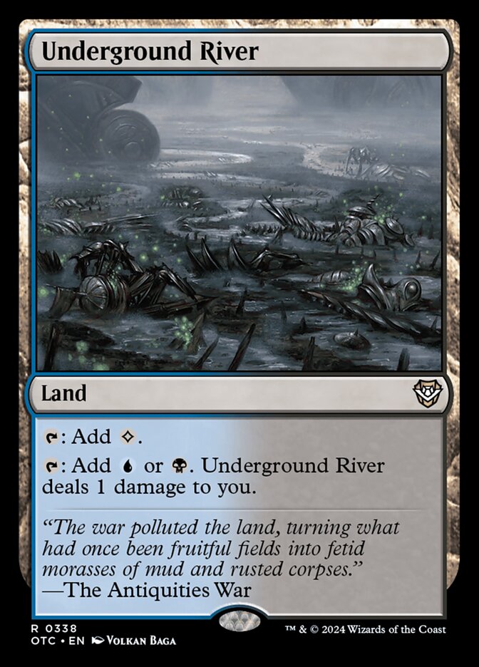 Rio Subterrâneo / Underground River - Magic: The Gathering - MoxLand
