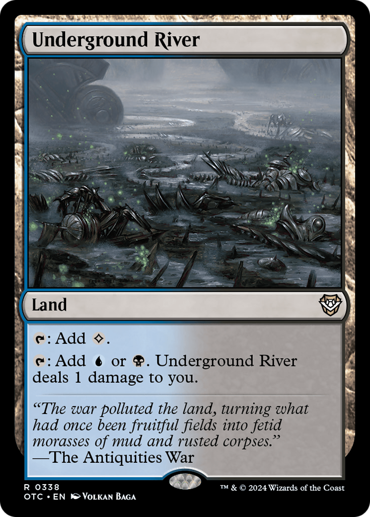 Rio Subterrâneo / Underground River - Magic: The Gathering - MoxLand